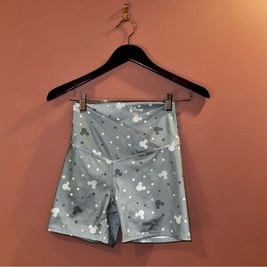 2024 Disney light Blue Mickey Mouse Bike Shorts | Small